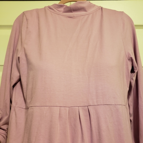 L.L. Bean Lilac Purple Open Cardigan - Picture 5 of 8